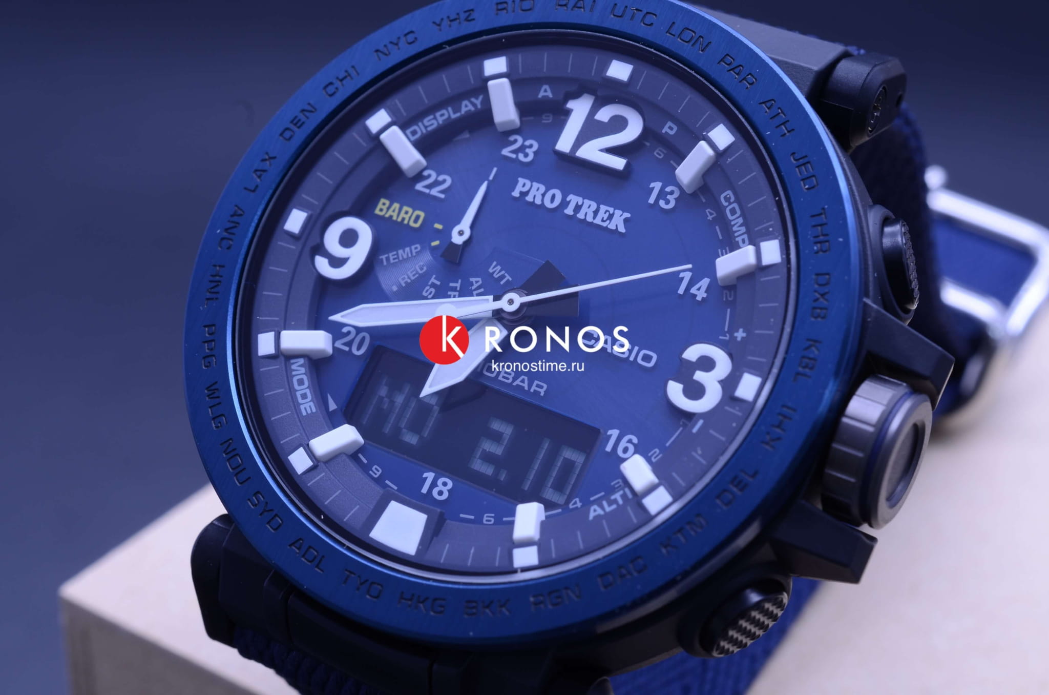 Casio Casio Pro Trek PRG-600YB-2 PRG — детали корпуса и тканевый